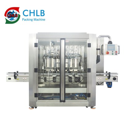 Machine de remplissage de bouteilles en verre de scellage remplissante de mise en bouteilles de tête du produit chimique alimentaire 8 de machine d'épice de liquide automatique de l'eau